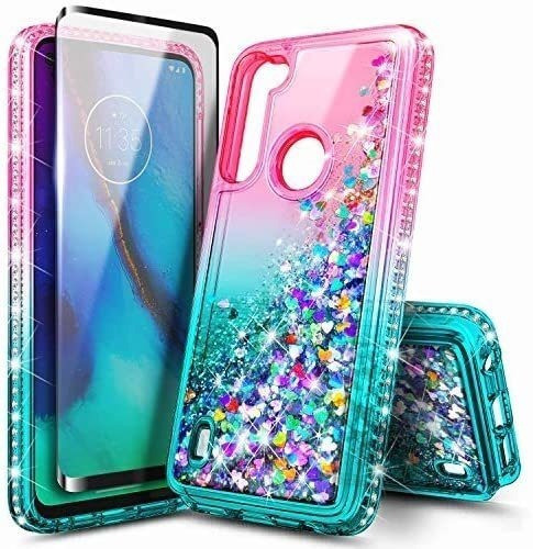 Funda Para Moto G8 Power Lite Con Protector De Pantalla-l67v 0