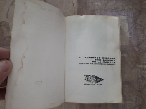 El Ingenioso Hidalgo Don Quijote De La Mancha - C. Saavedra 1