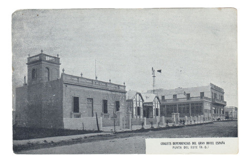 Punta Del Este Antigua Postal Chalets Del Gran Hotel España 0