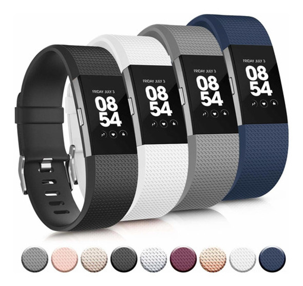 4 Mallas Small Para Fitbit Charge 2 Negro / Azul / Gris / Bl 0 4 Mallas Small Para Fitbit Charge 2 Negro / Azul / Gris / Bl 0