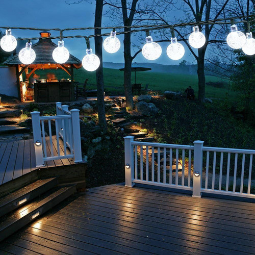 Bolansi Luz De Cadena Solar 20 Pies 30led 1