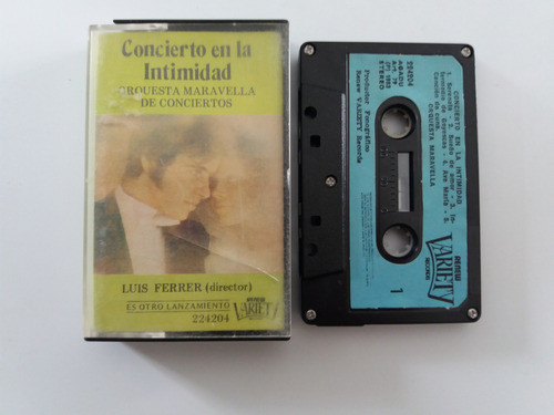 Orquesta Maravella  Concierto En La Intimidad  Cassette Orig 0