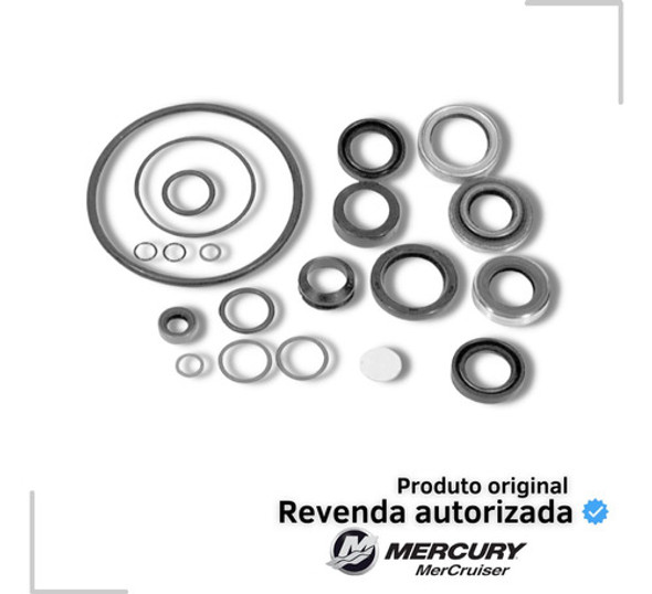 Kit De Vedação Rabeta Alpha One G2 Mercury - 816575a3 1 Kit De Vedação Rabeta Alpha One G2 Mercury - 816575a3 1