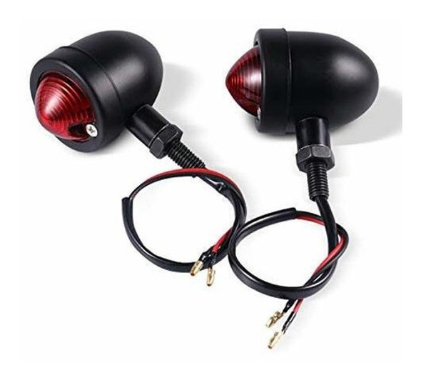 Señalero De Moto Led 12v Freno Delantero Trasero 0