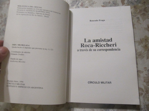 La Amistad Roca - Riccheri - Rosendo Fraga 1