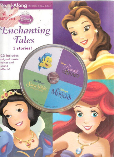 Enchanting Tales 3 Stories! Cd Includes, Walt Disney 0