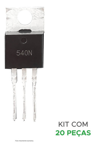 20x Transistor Sce540 = Irf540 - Irf540n - Original 1