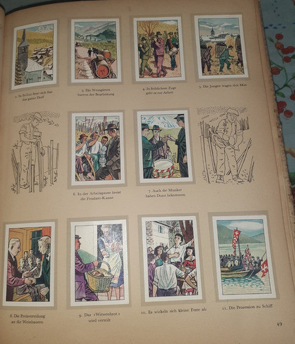 Album De Figuritas Nestle Suiza - En Idioma 1