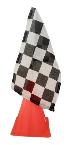 Banderita Rally Carrera De Autos,de Mesa Con Cono Vial 0 Banderita Rally Carrera De Autos,de Mesa Con Cono Vial 0