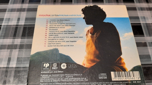 Miucha - Canta Vinicius & Vinicius - Cd Orig. Impecable 1