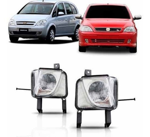 Farol Milha Corsa Montana Meriva 2003 2004 2005 2006 0