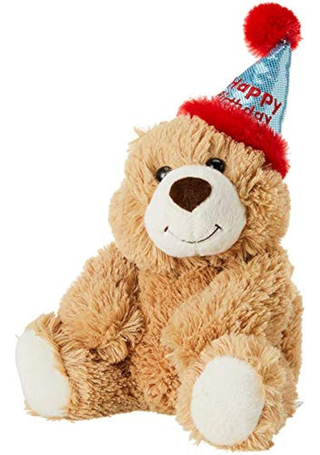 Aurora World Plush Bear Feliz Cumpleaños Bear 0