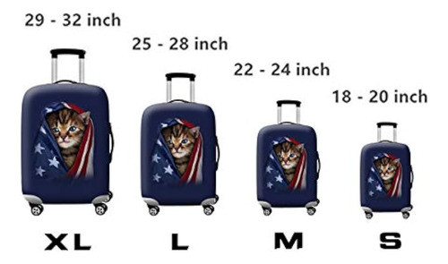 Wujiaoniao - Funda Protectora Para Equipaje De 1