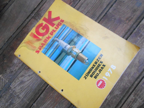 Antiguo Catalogo De Bujias Ngk 0