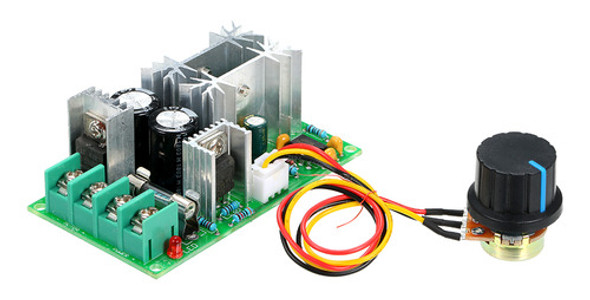 Controlador De Velocidade Do Motor 24v 12v Motor 48v 20a Dc 0