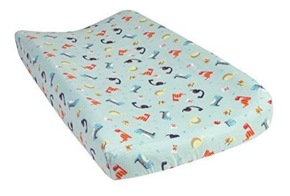 Trend Lab Dinosaurs  Cubierta De Cojín De Lujo Franela Cambi 0