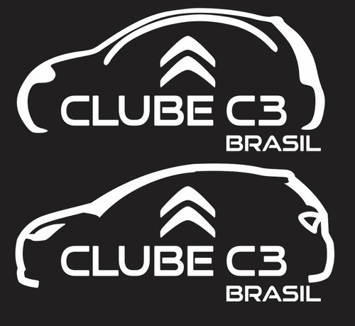 Adesivo Exclusivo Autoc-olante Clube C3 Brasil 1