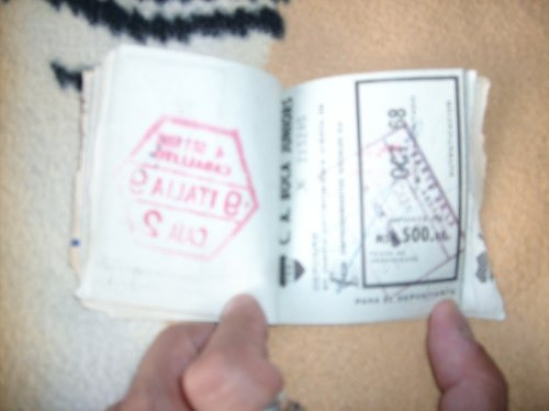 Boca Juniors Talones De Pago Cuidad Deportiva 1966 A 1970 1