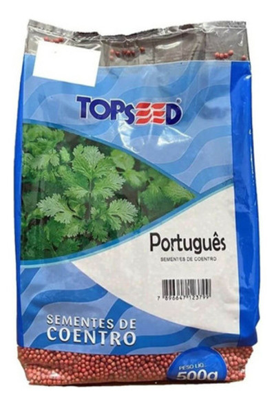 Semente Coentro Portugues 500gr Topseed C/ Nota Fiscal 0
