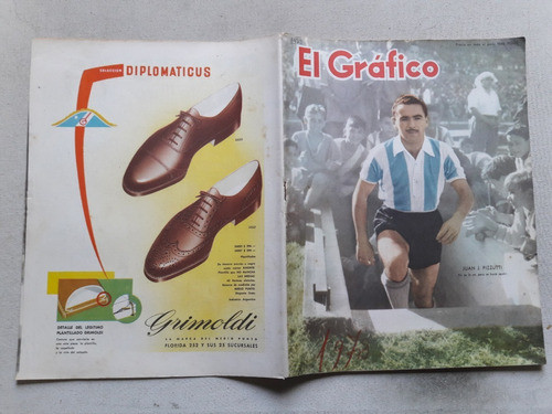 El Grafico N° 1972 Año 1957 Lamina Hector Pederzoli Pizzutti 0