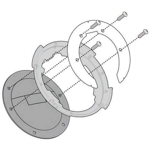 Bf04 Adaptador Metálico Para Bolsa De Deposito Tanklock 1