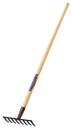 Rastrillo Recto,8dtes,c/cabo Madera 54    Truper  R8m-cg 0
