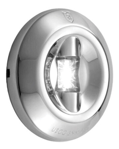 Luz Led Espelho Alçancado Inox Sobrepor 3 Milhas Lanch Barco 0
