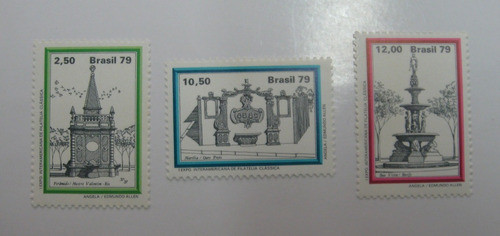 1979 - Série Chafarizes C1113 A C1115 - 3 Selos 0