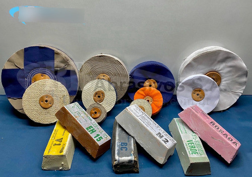 Paños Cosidos Para Pulir De 6  X 2h Para Pasta 1