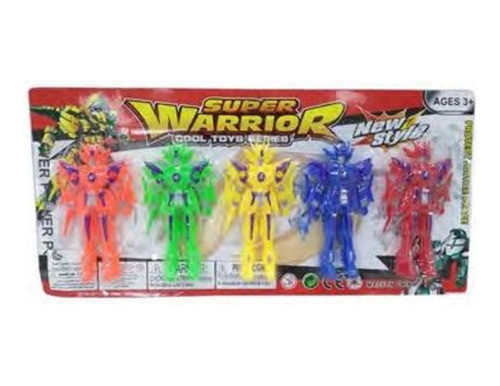 Robots X5 Unidades En Blister 36x17x2cm - 50410 0
