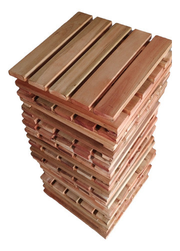 Baldozas De Madera 60x60cm  Maderafed 0