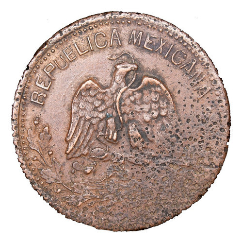 México 10 Centavos 1915 Mb Km 646 Atlixtac Guerrero 1