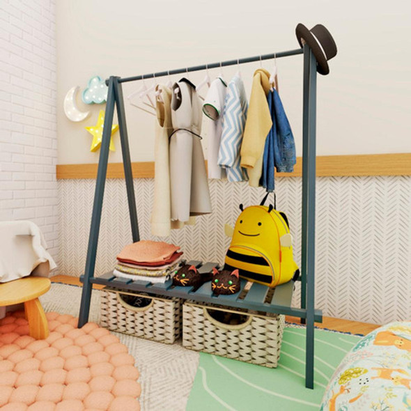 Cabideiro Arara De Roupas Infantil Com Prateleira Ludika 1