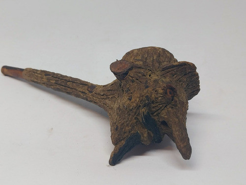 775. Pipa Madera Tallada Personaje Maueantiques 0