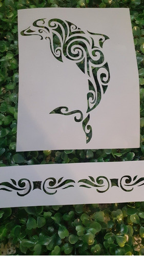 Stencil Delfín Más  Guarda 0