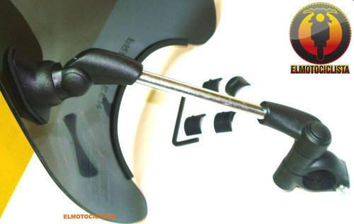 1 Abrazadera Nylon Soporte Pararbrisas Motos Elmotociclista 1