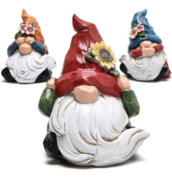 Hodao Gnomos De Primavera Y Verano Estatuas Decoración Gnomo 0 Hodao Gnomos De Primavera Y Verano Estatuas Decoración Gnomo 0