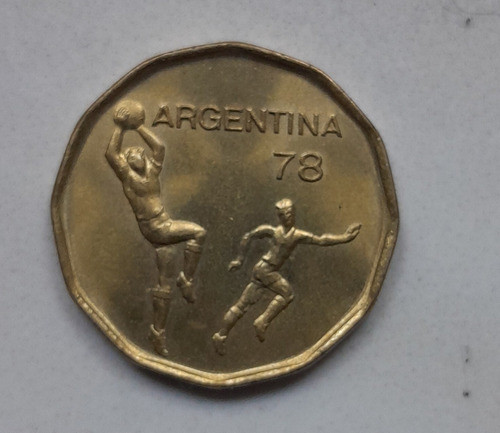 Moneda Conmemorativa Mundial De Fútbol 1978 De 20 Pesos !!!! 1