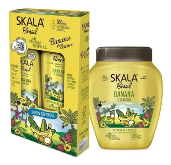 Kit Skala Banana Sham&acond. + Crema 0