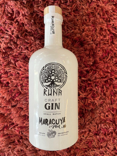 Gin Artesanal Runa Maracuyá & Miel 750 Ml Pack X 2 Unidades 1