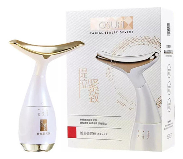 Aparelho  Massageador Facial E Pescoço Anti Rugas E Papada 0