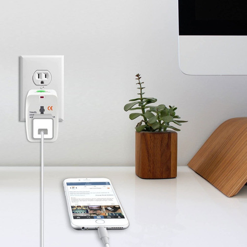 Adaptador Cargador Para Utilizar En Mexico 1