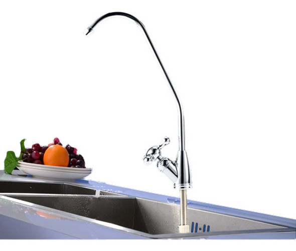 Bajo Fregadero Agua Potable Grifo Filtro Kit Sistema Cromo R 0