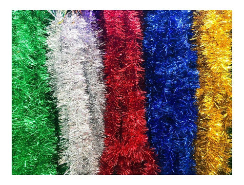 Boas De Navidad X10 Unid Color A Elegir Cotillon Sergio Once 0