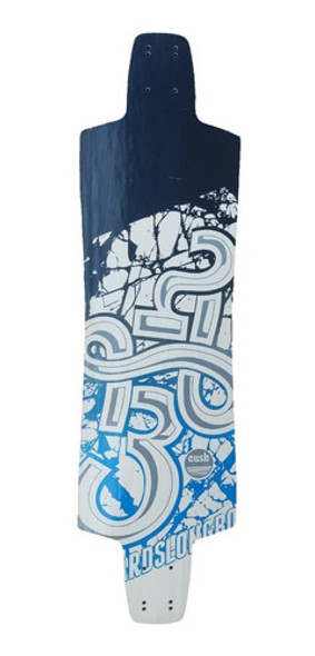 Shape Cush Longboard Skate Marfim Sm22 91,5x25cm 1