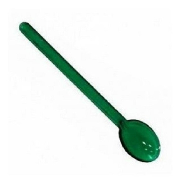 500un Colher Descartável Piccolo Café Brigadeiro Verde 0