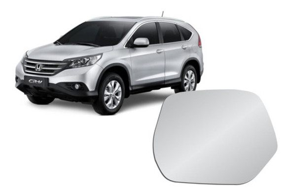 Lente Retrovisor Honda Cr-v 2013 2014 2015 Esquerdo Original 0