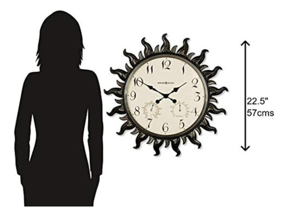 Howard Miller Clio Reloj De Pared Ii 549-559 Interior/exteri 1 Howard Miller Clio Reloj De Pared Ii 549-559 Interior/exteri 1