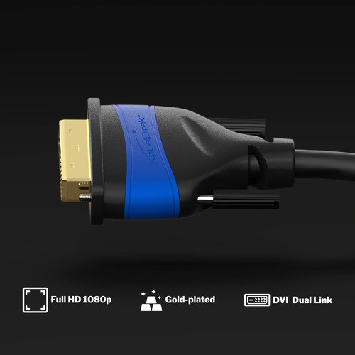 Cable Kabeldirekt Dvi A Dvi Doble Enlace (6 Ft) Alta Resoluc 1