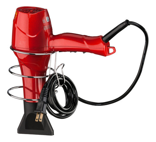 Suporte Para Secador De Cabelo Banheiro Cor Prata 0